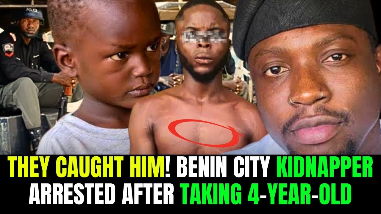 RESCUE: How Nigeria Police Arrested Kidnapper of 4-Year-Old Boy in Ikpoba Hill, Benin City
