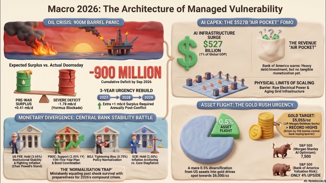 2026 Macro Paradox: The AI Boom Masking a Global Energy Collapse