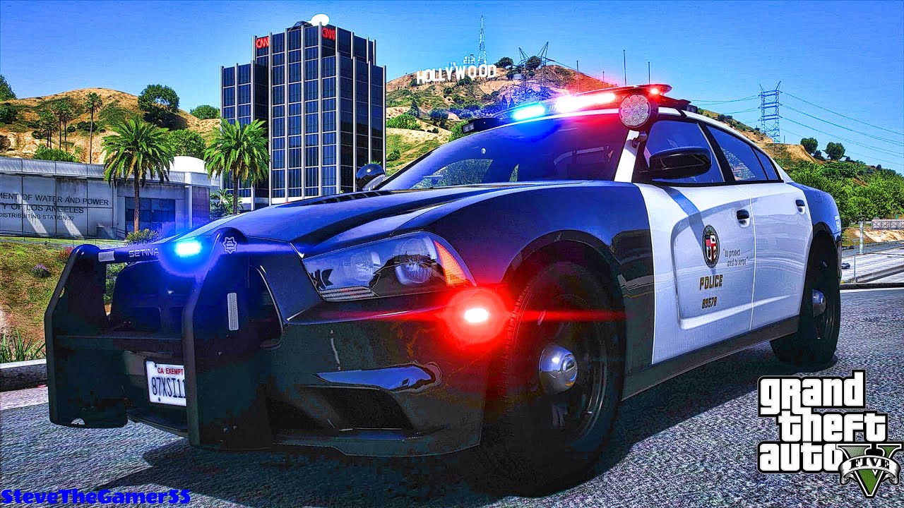 City Patrol|| GTA 5 Mod LA REVO Lspdfr|| #lspdfr #stevethegamer55