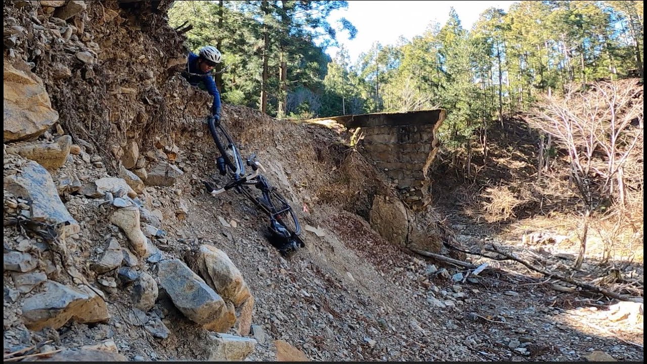 落ちた橋から愛車を落とす下北山村サイクリング
