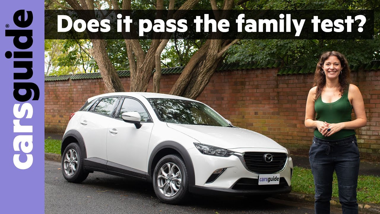 Достаточно ли этот маленький внедорожник для семьи? Обзор Mazda CX-3 Maxx Sport 2WD 2022 года — 4K
