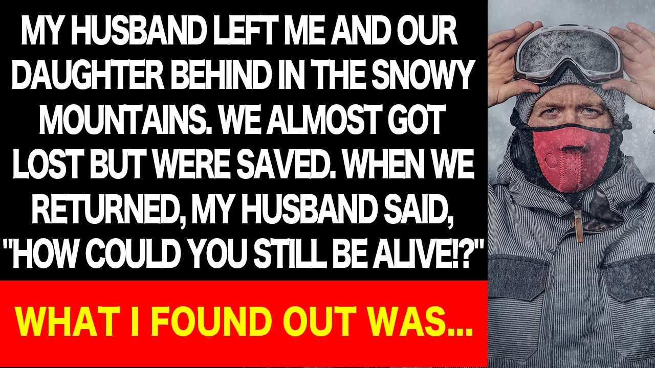 My husband left me n our child stranded, and projected us to be dead→We showed up to our funeral...