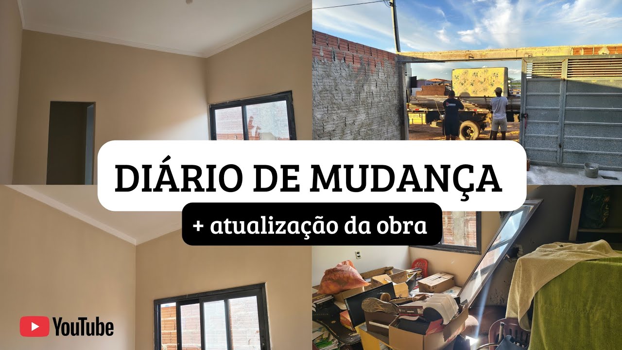 FINALIZAMOS A MUDANÇA NO MEIO DA OBRA 😱