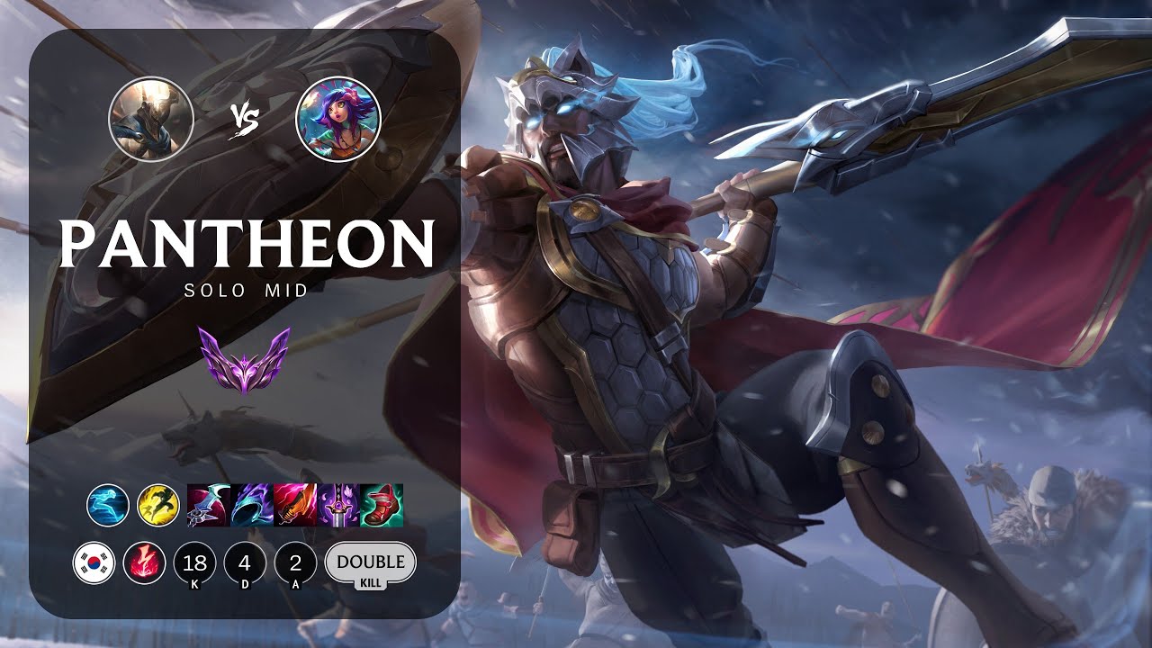 Pantheon Mid vs Neeko - KR Master Patch 14.5