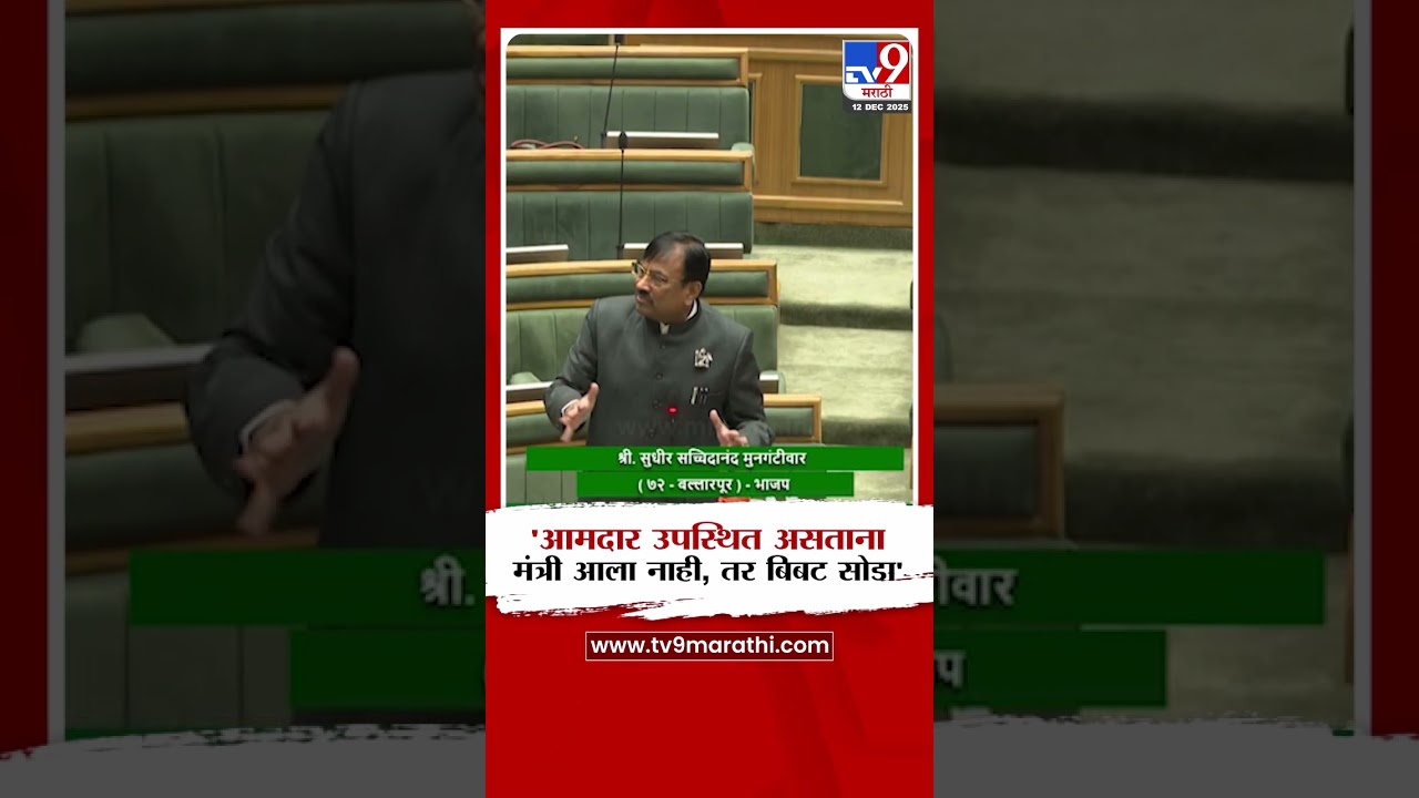 Sudhir Mungantiwar | 'आमदार उपस्थित असताना मंत्री आला नाही, तर बिबट सोडा'