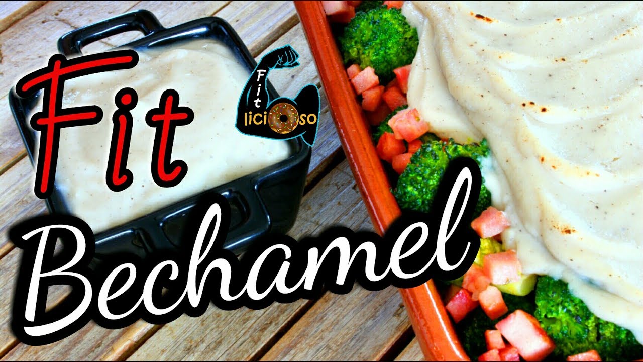 BECHAMEL FIT (f&aacute;cil, sin harina, sin leche y sin grasa) | Recetas Fitness
