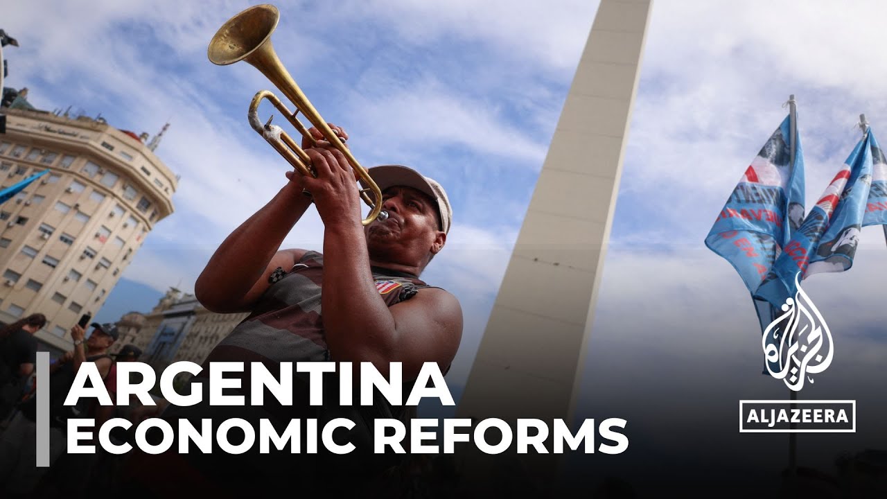 Argentina economic reforms: Congress debates Milei's changes amid protests