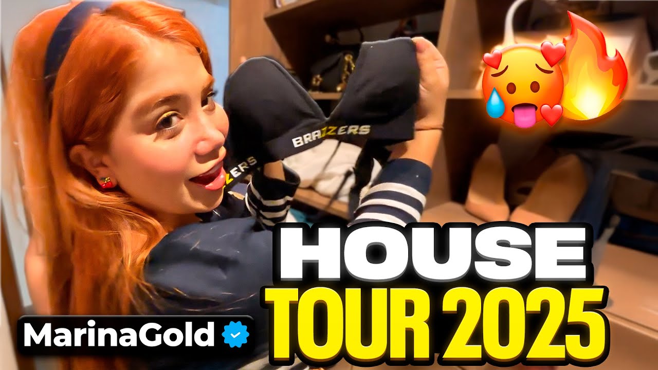 RECORREMOS LA CASA DEL S3X* con MARINA GOLD 🥵🍆