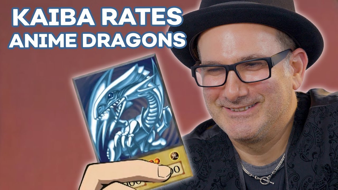Kaiba from Yu-Gi-Oh! (Eric Stuart) Rates Anime Dragons | React