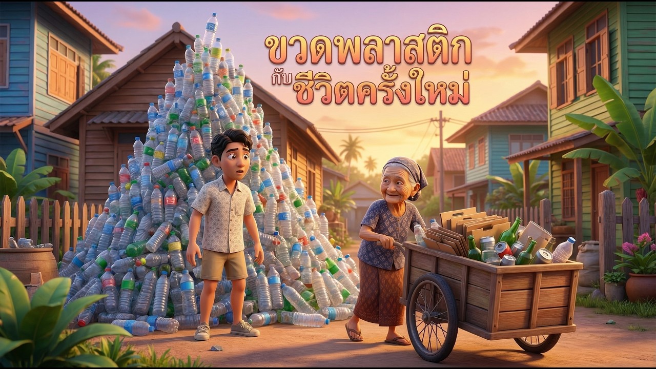 ขวดพลาสติกกับชีวิตครั้งใหม่ | The Second Life of a Plastic Bottle