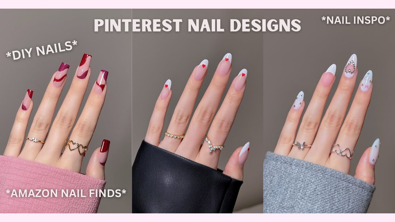 Дневной маникюр PINTEREST с гелем *ЛЕГКО* *СЭКОНОМЬТЕ ДЕНЬГИ*