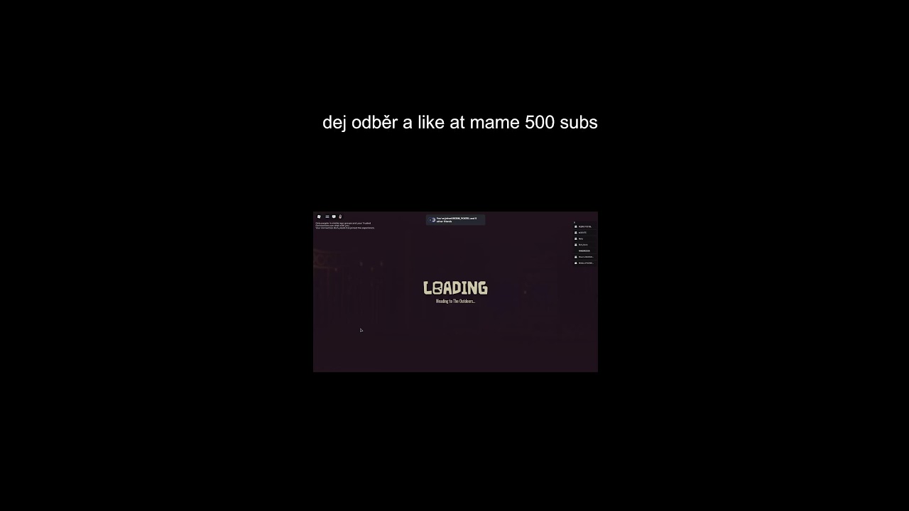 Hraju roblox ze divákama pod si zahrat i pokecat