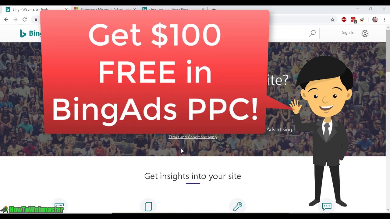Get FREE $100 BingAds PPC Coupon Code Promo Voucher 😎