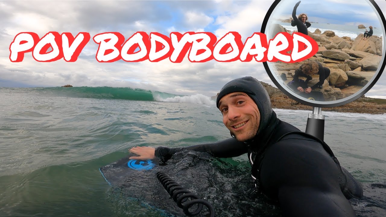 POV BODYBOARD MINI BOWL GLASSY  I BRETAGNE NORD I RAW CUT I #gopro