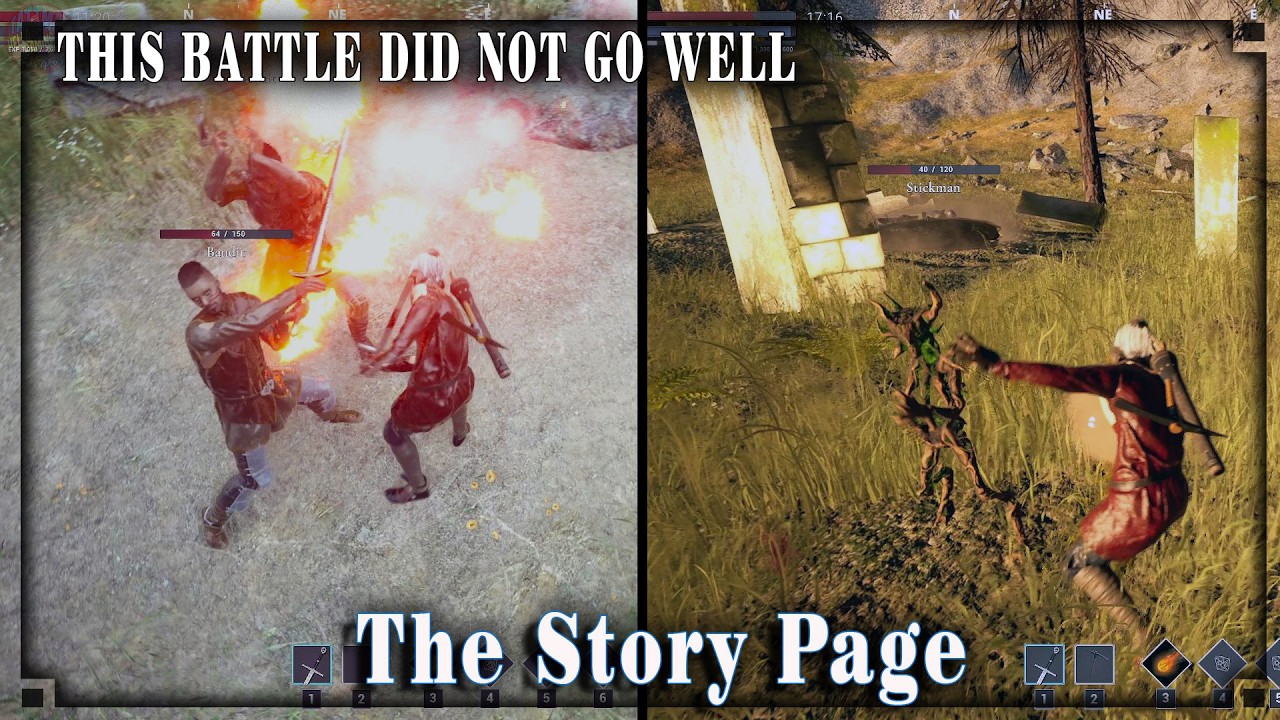 A Bad Battle & The Sword Quest,  The Story Page 4