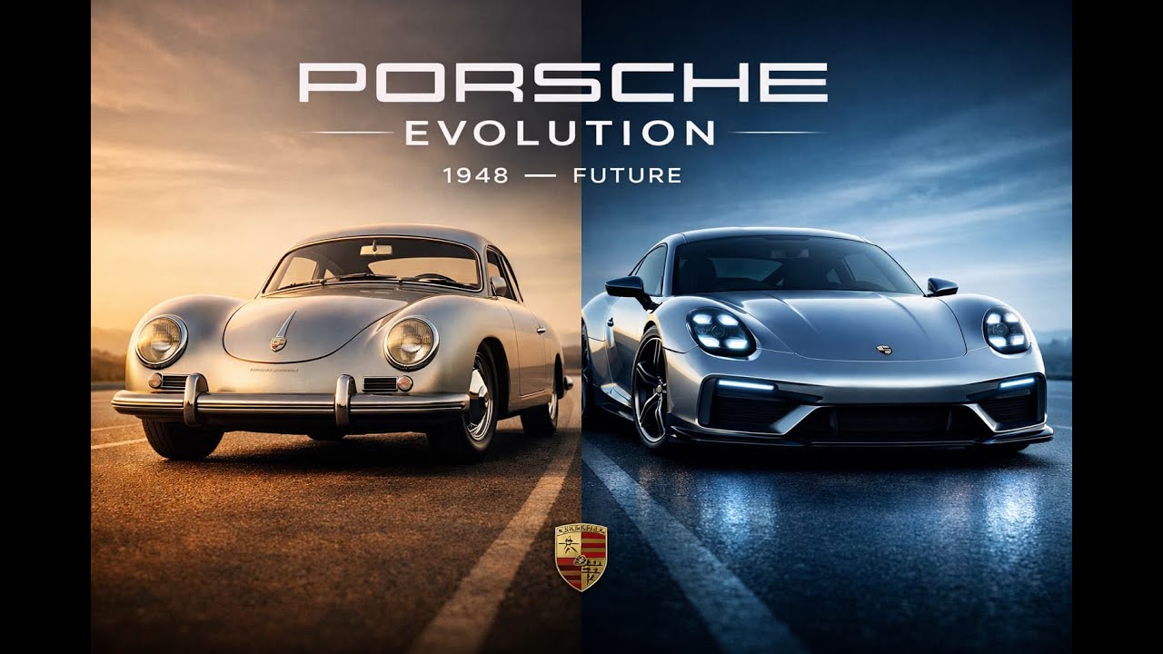 The Evolution of Porsche (1948–Future)