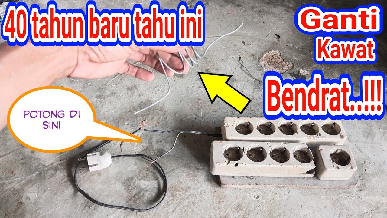 POTONG SEMUA KABEL COLOKAN LISTRIK MU || DAN COLOKAN LISTRIK MU JADI CANGGIH