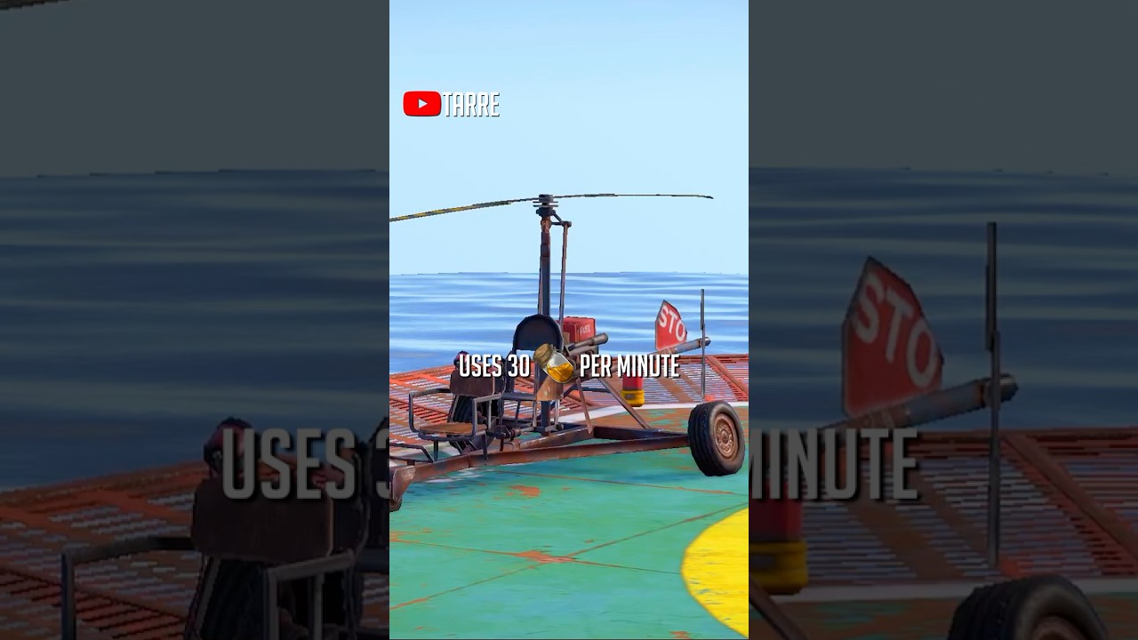 I Tested Every Rust Helicopter for Fuel Use!