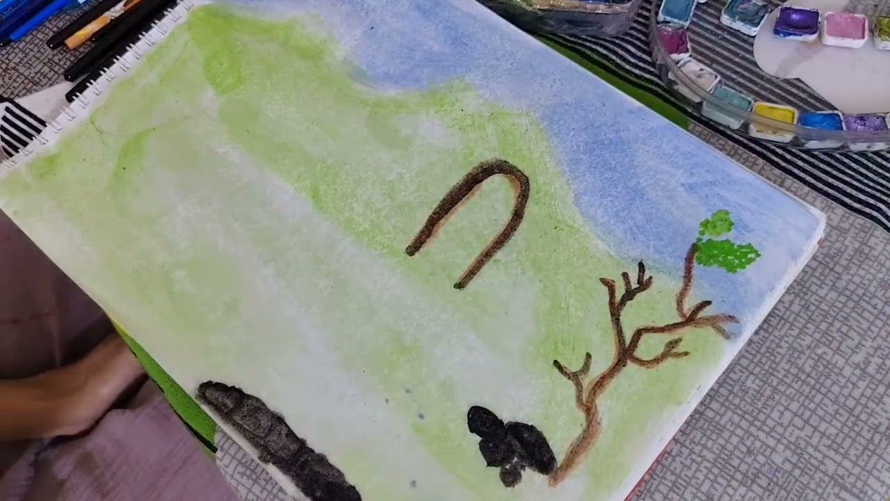 #Landscape #painting #everone #can #be an artist