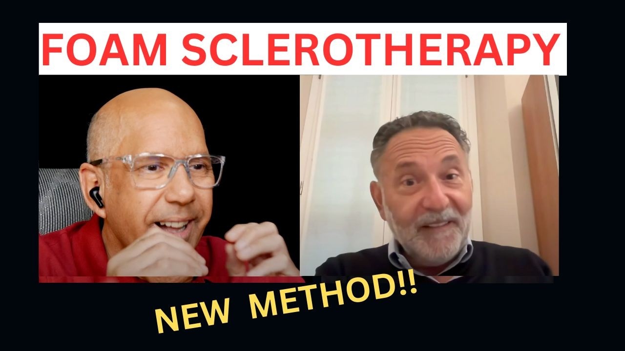 Foam Sclerotherapy: REVOLUTIONARY Vein Treatment You MUST Know! Italian Vein Specialist Reveals ALL