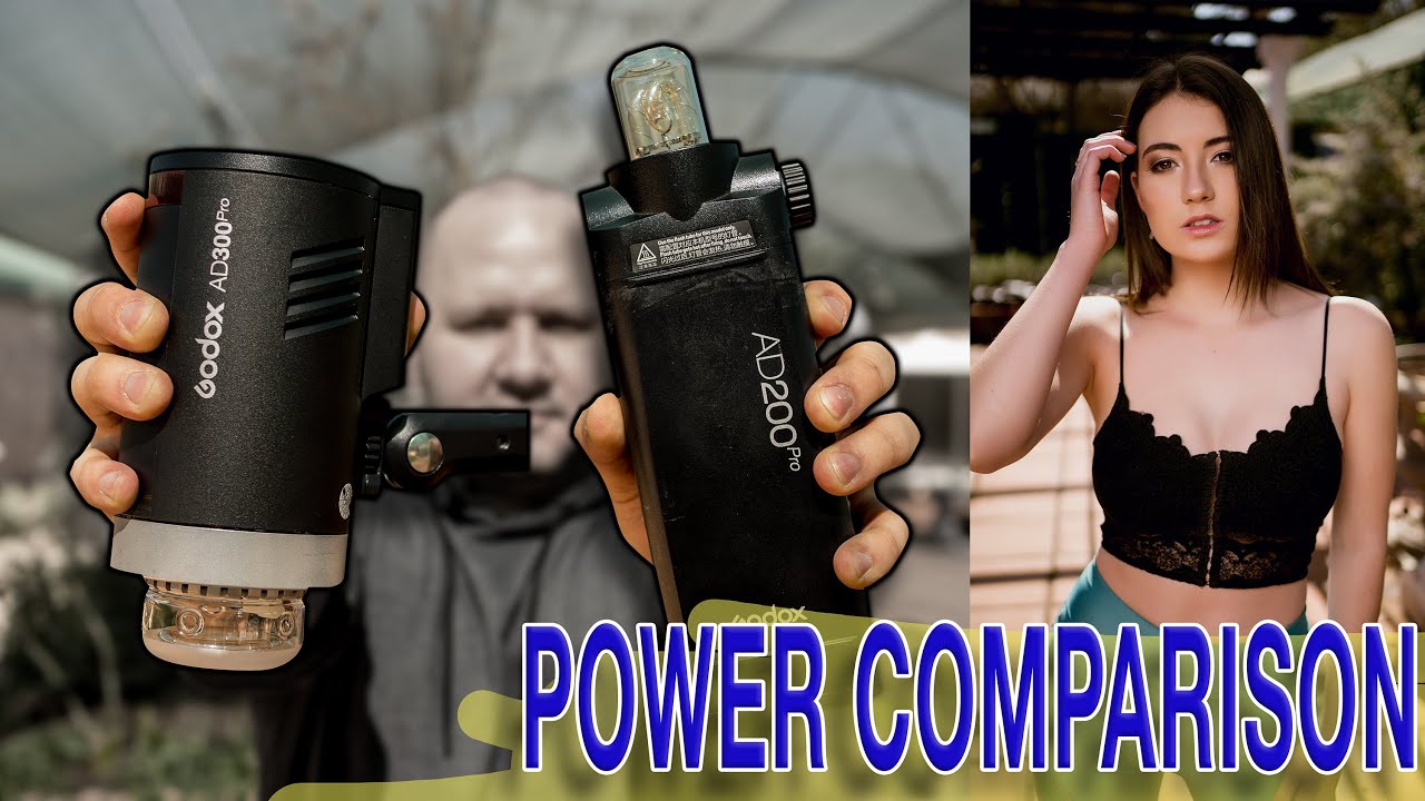 Godox Ad300 Worth The Upgrade? AD200 VS AD300 Real World Test With Samples (ft Erin Moore)