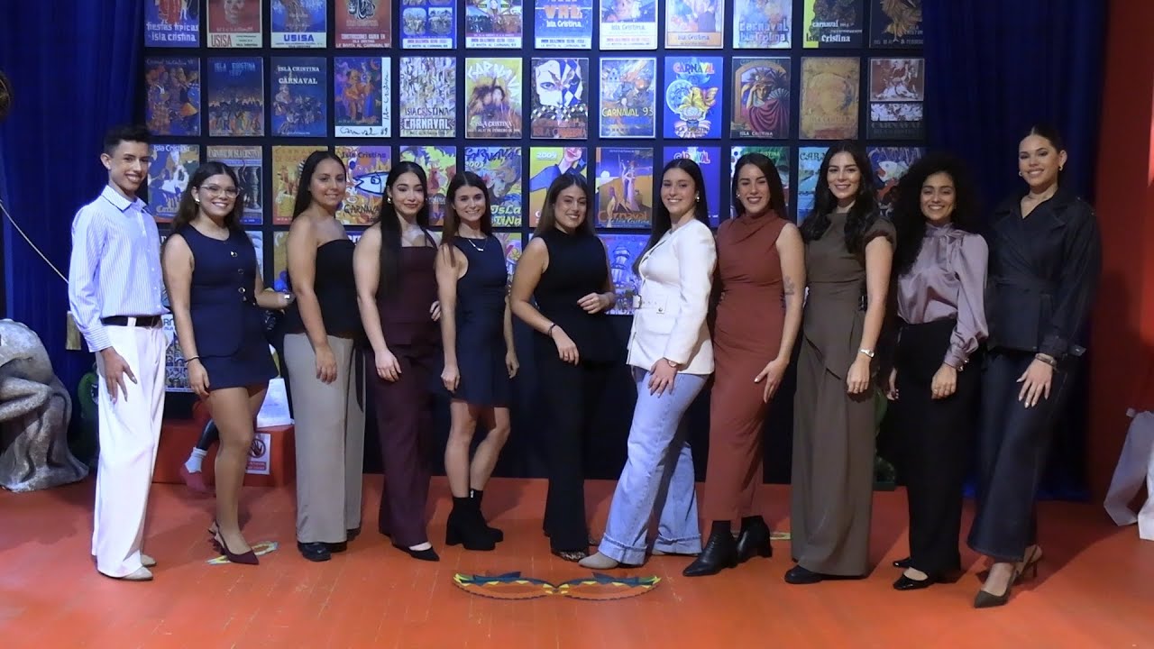 Presentación de la Corte Juvenil del Carnaval de Isla Cristina 2026. (24 10 2025).