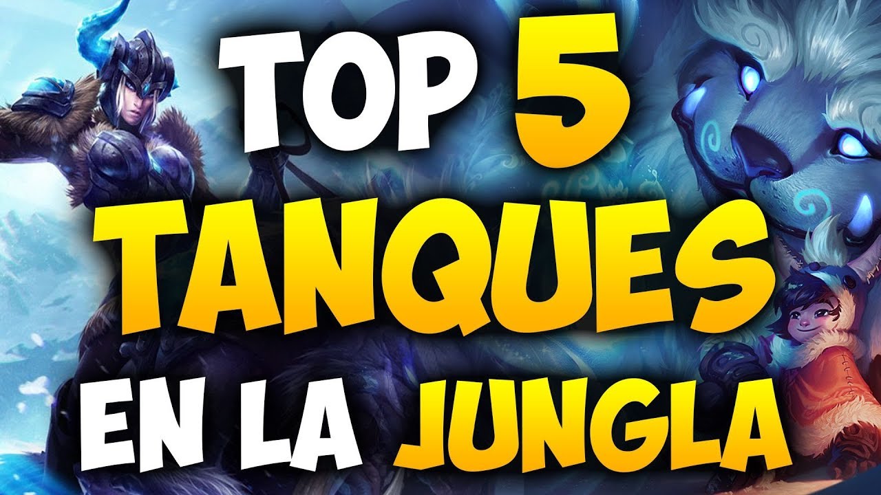Los 5 Mejores TANQUES en la JUNGLA 😱 Guía League of Legends S10