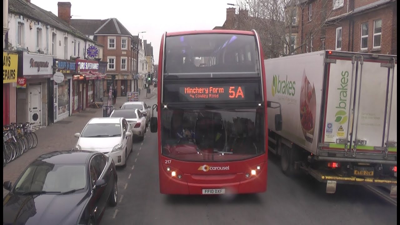Oxford bus 5A to Minchery Farm