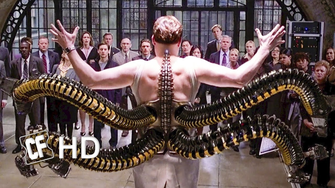 Doutor Otto. Octavius apresenta seus tent&aacute;culos | Homem Aranha 2 (2004) | Clipes de Filmes