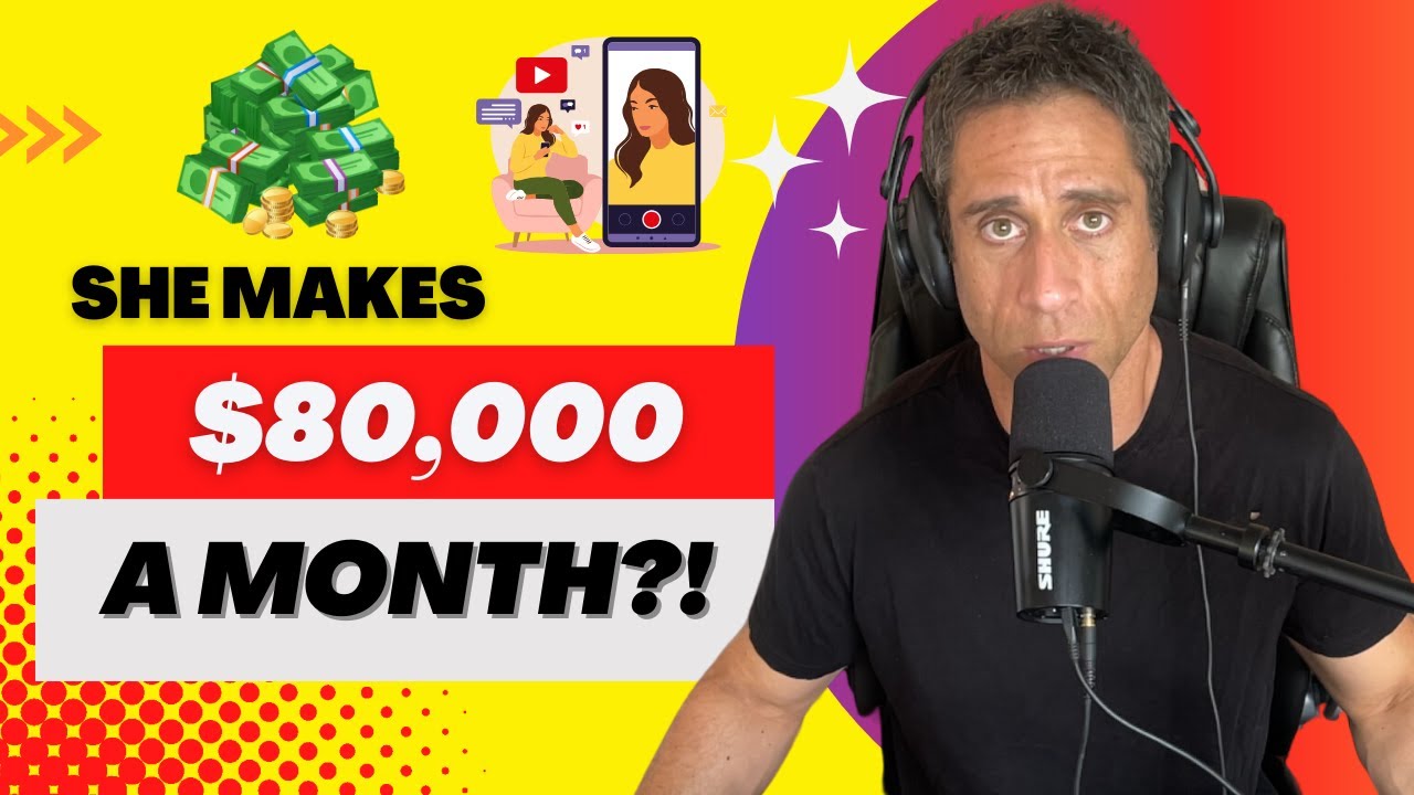 50 Y/O Camgirl Makes $80k Per Month, 500k IG followers In 1 DAY, Webcam Traffic Transcript (DIGEST)