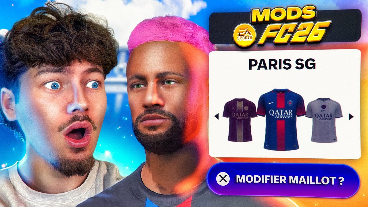 TUTO : INSTALLER DES MODS EN CARRIÈRE MANAGER SUR FC26 (MAILLOTS, VISAGES, CARRIÈRE RÉTRO) ⚽🔥