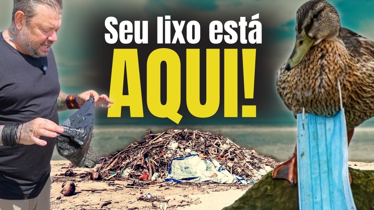 CHOCANTE! ESSE É O LIXO QUE ESTÁ DESTRUINDO NOSSOS OCEANOS!