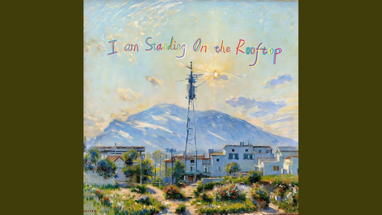 I am standing on the rooftop