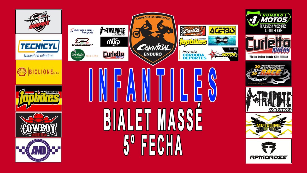 INFANTILES DE LA 5° FECHA CAMPEONATO CORDOBÉS DE ENDURO