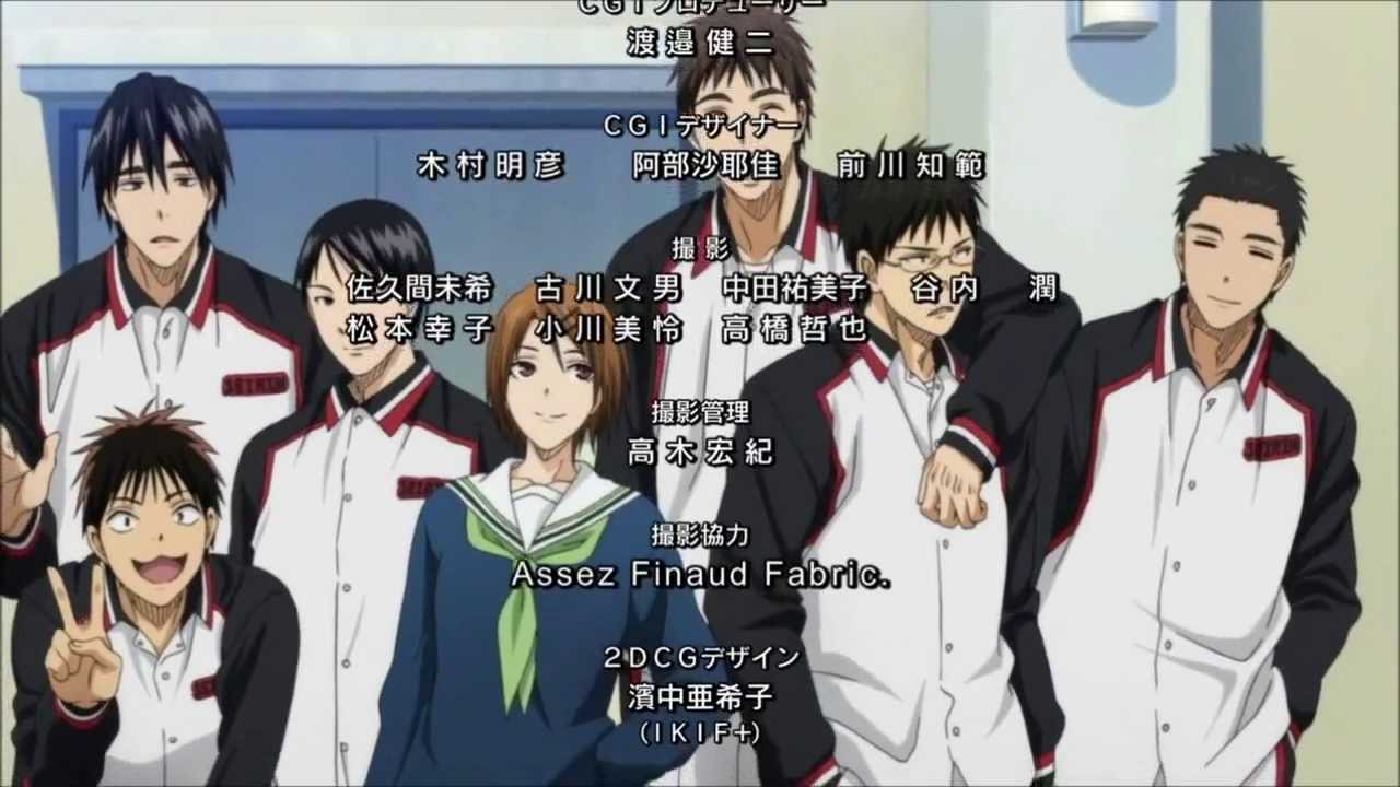 Kuroko No Basuke - Episode 25's Ending