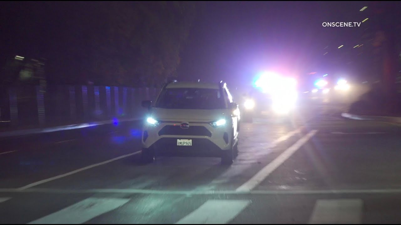 Wild LAPD Pursuit Of Armed Shooting/Carjacking Suspects | Los Angeles