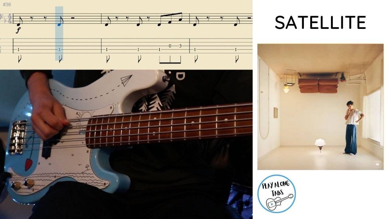 Harry Styles: Satellite - Bass Cover with Bass Tabs