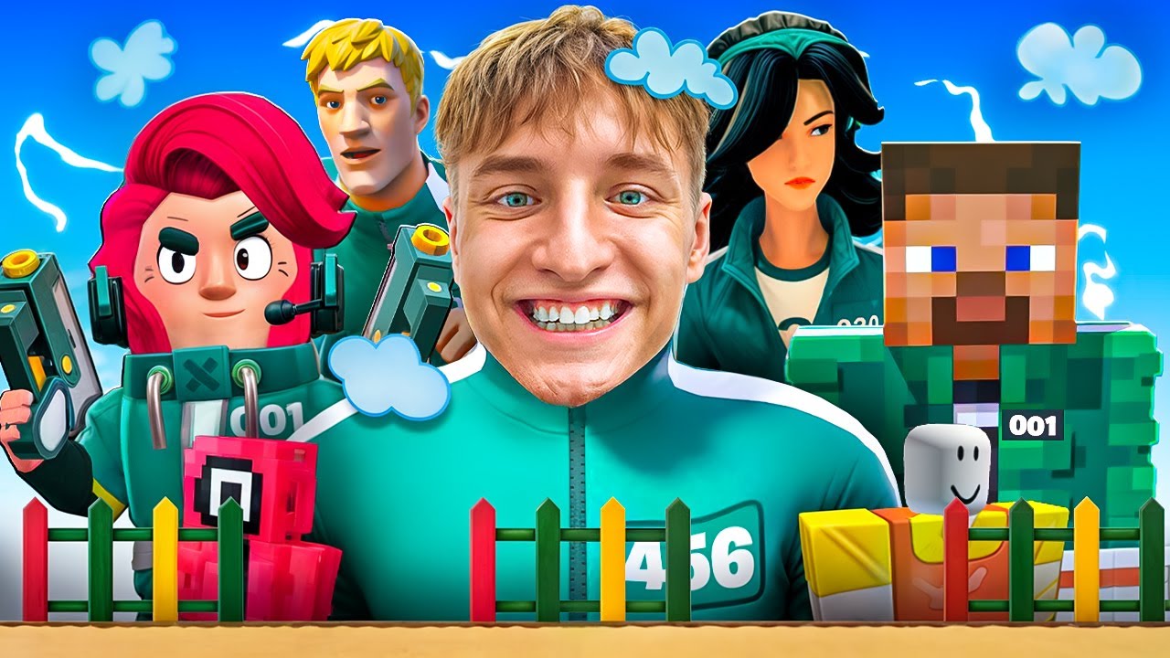 Zagraliśmy w KAŻDĄ GRĘ SQUID GAME 2