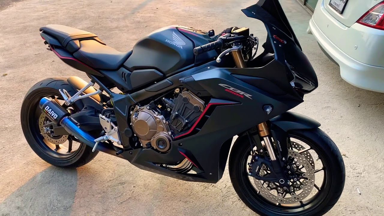 รีวิว ท่อDaivo ลั่นๆ... CBR650R 2019 EP.1