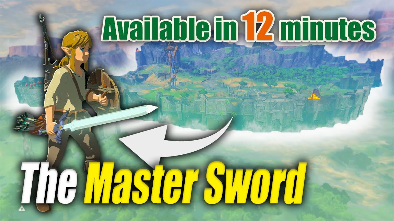 【BotW】How to get the Master Sword as soon as you leave the Great Plateau【BLSS】