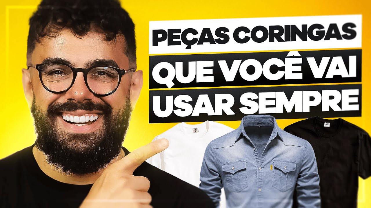 ROUPAS que todo HOMEM SEMPRE VAI USAR | Moda Masculina 2024