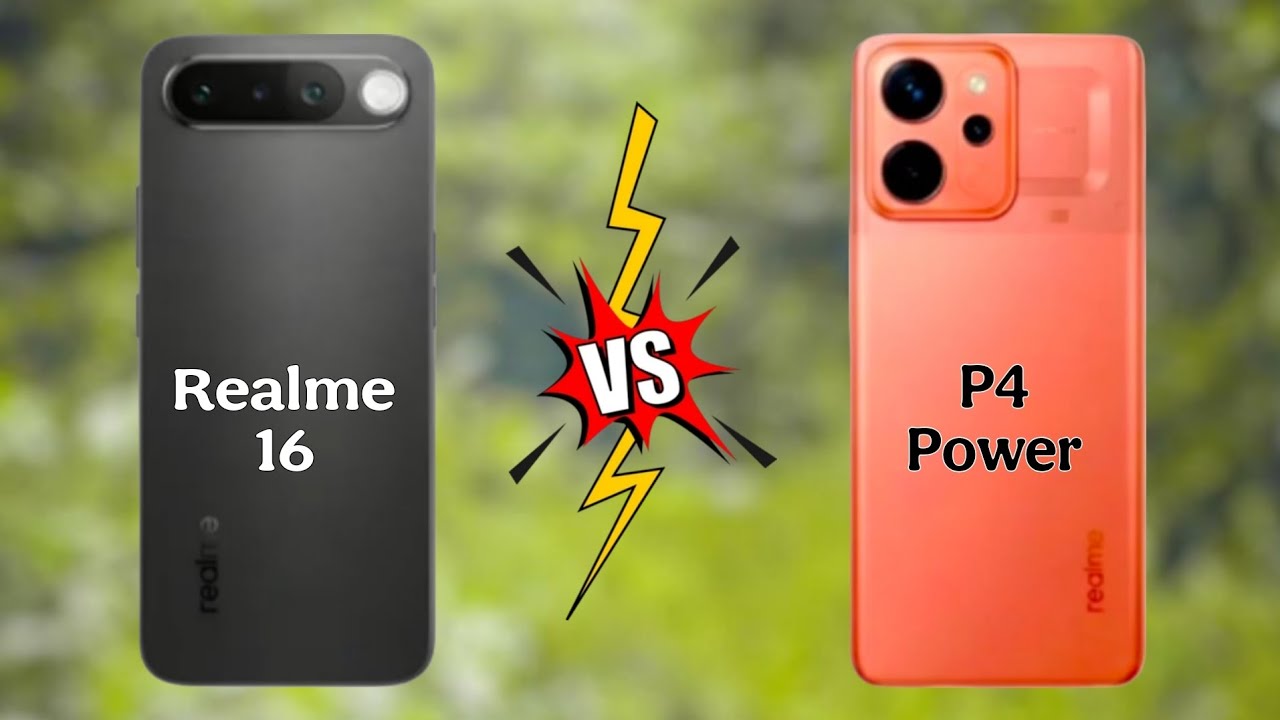 Realme P4 Power 5G vs Realme 16 5G II Full Comparison