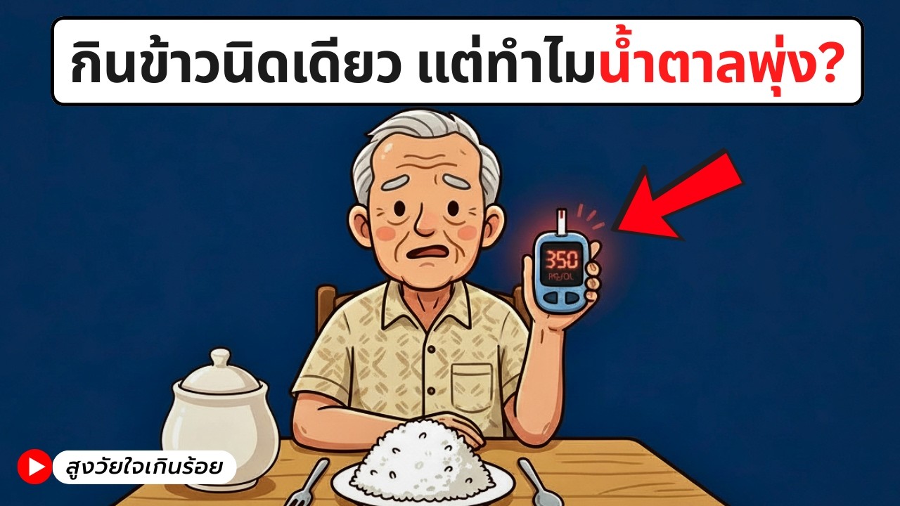เบาหวานไม่ใช่แค่จากน้ำตาล โปรตีน 2 ตัวนี้ช่วยคุมได้ดีมาก (วิทยศาสตร์ผู้สูงวัย)