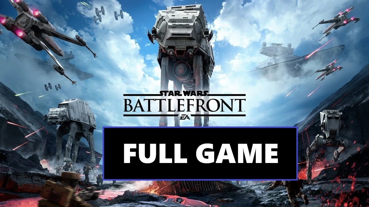 Star Wars Battlefront [Full Game | No Commentary] PS4