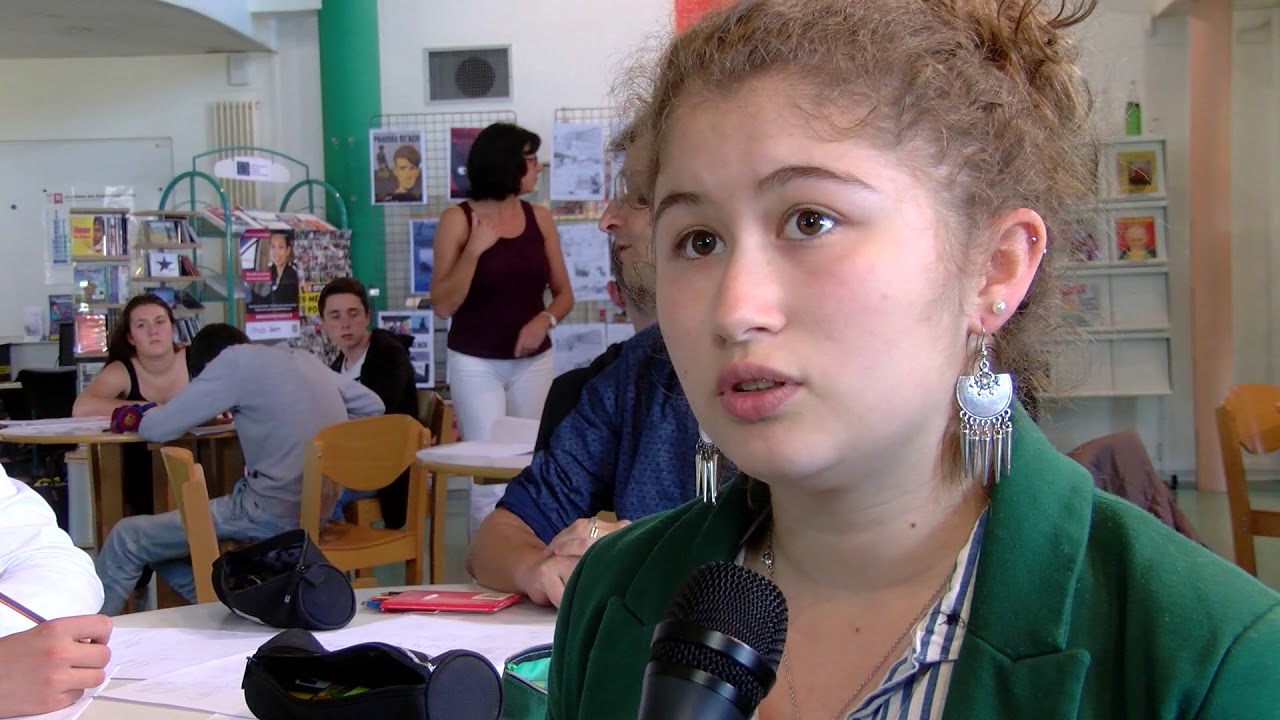 Rencontre avec les élèves du lycée professionnel Jean Caillaud à Ruelle-sur-Touvre