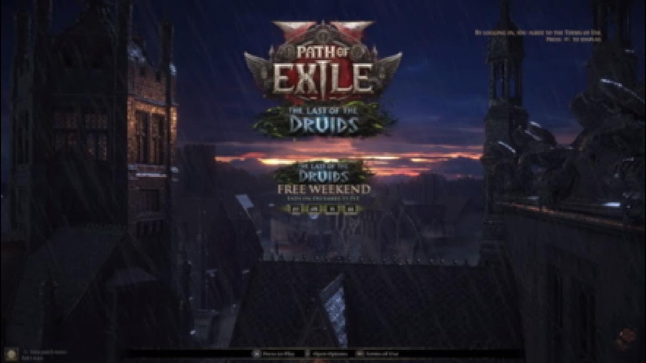 Poe 2.Last of The Druids.Cemetery of the eternals and vaal ruins.