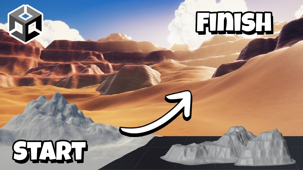 Building Game Environments with Unity Terrain | Full Workflow