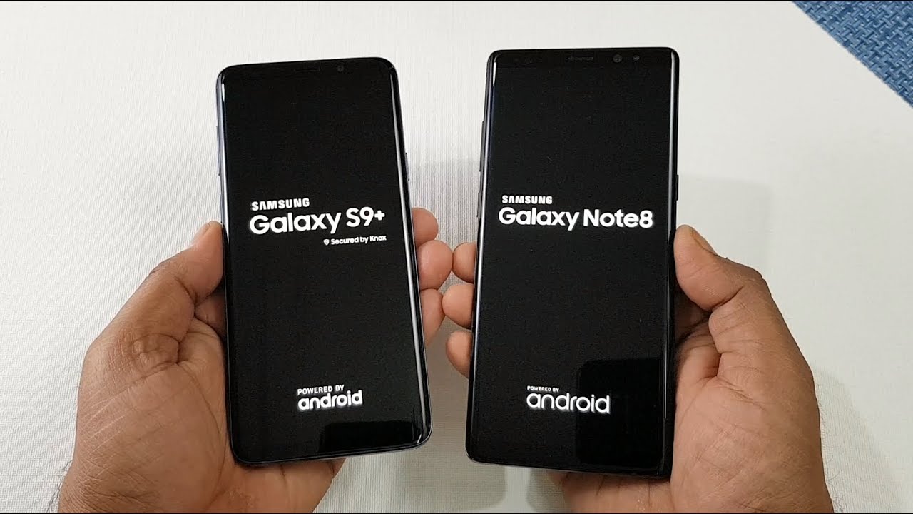 Samsung Galaxy S9+ vs Samsung Galaxy Note 8 Speed Test | Which is Faster !