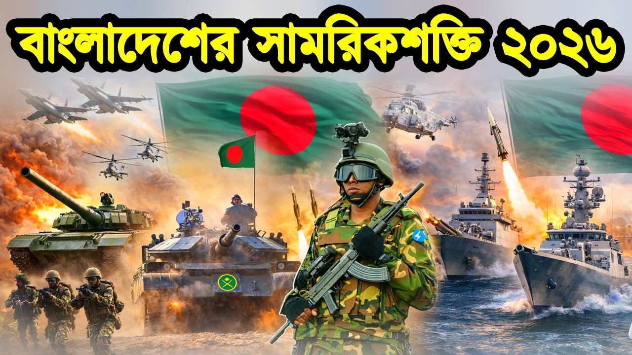 ২০২৬ সালে বাংলাদেশের সামরিক শক্তি | বাংলাদেশ কতটা শক্তিশালী? Bangladesh Military Power 2026