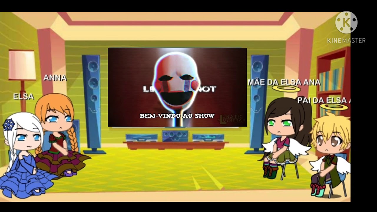 GACHA LIFE FROZEN+ PARENTES REAGINDO A 3 MÚSICA DE FNAF VOCÊ NÃO É CAPAZ GOSTE OU NÃO TUDO POR VOCÊ